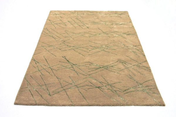 Alfombra de diseño - 198 x 136 cm - beige