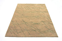Alfombra de diseño - 198 x 136 cm - beige
