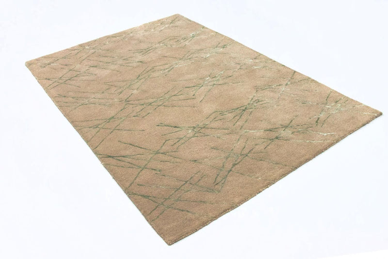 Alfombra de diseño - 198 x 136 cm - beige