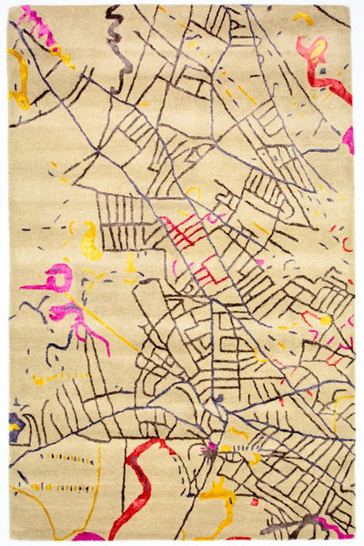 Alfombra de diseño 152x241cm - Designerteppich