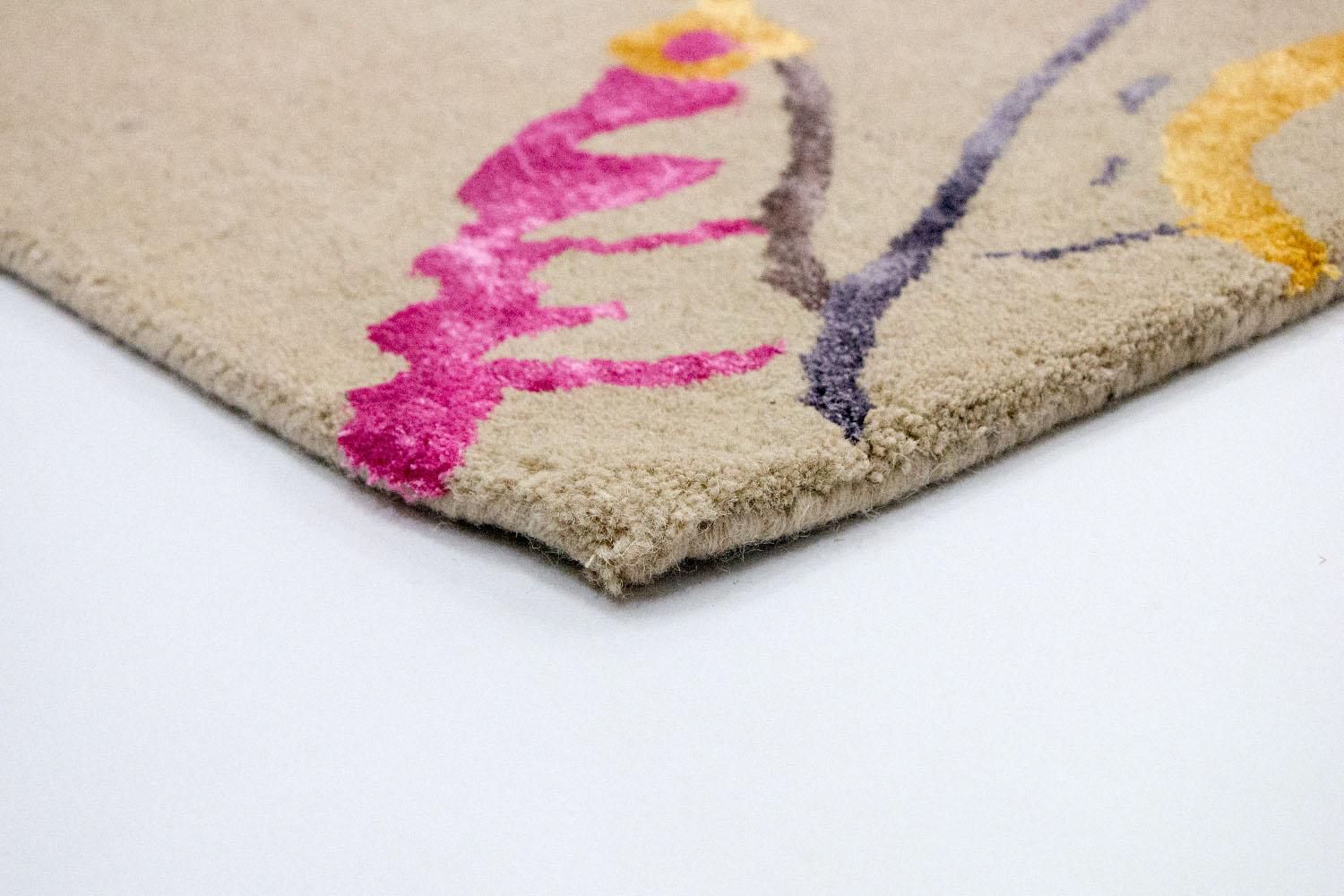Alfombra de diseño - 241 x 152 cm - multicolor