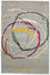 Alfombra de diseño - 243 x 153 cm - plata
