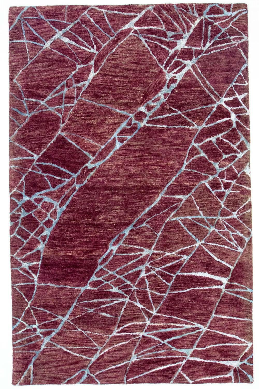 Alfombra de diseño - 245 x 153 cm - marrón