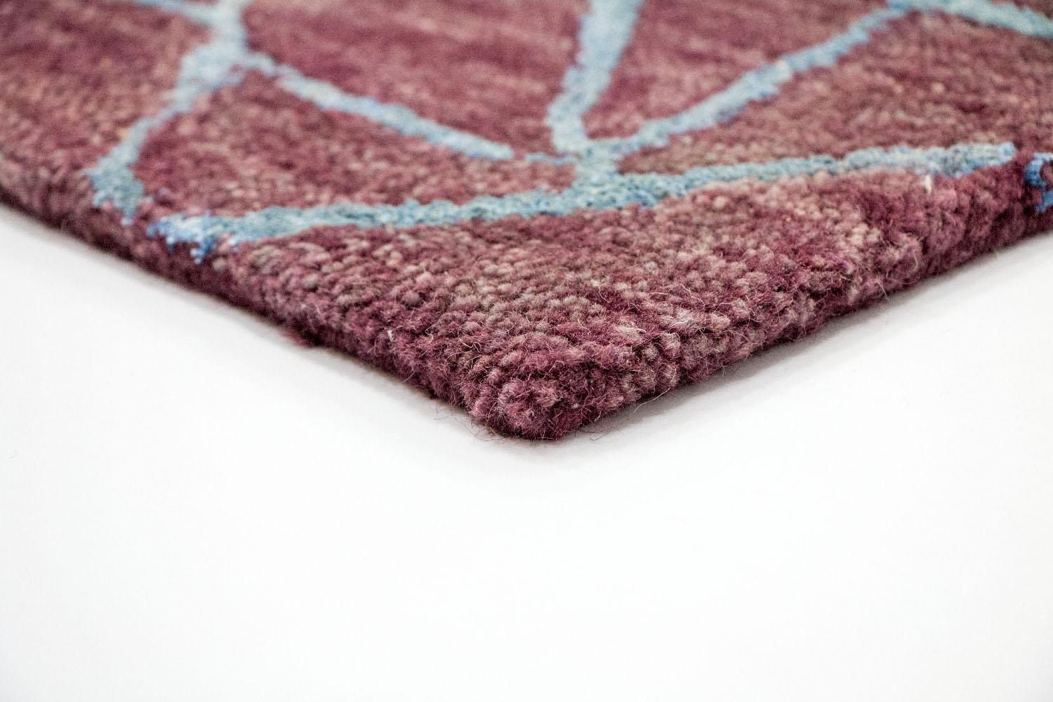 Alfombra de diseño - 245 x 153 cm - marrón