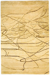 Alfombra de diseño - 240 x 153 cm - beige