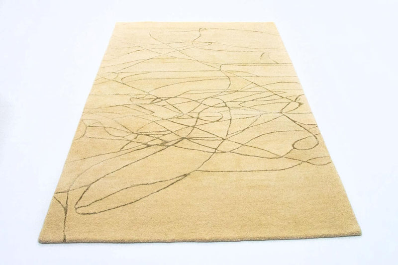 Alfombra de diseño - 239 x 152 cm - beige