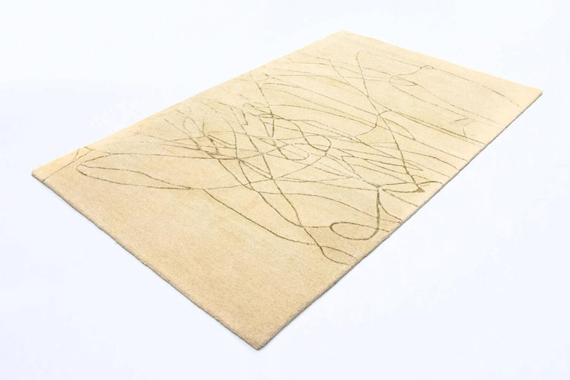 Alfombra de diseño - 239 x 152 cm - beige