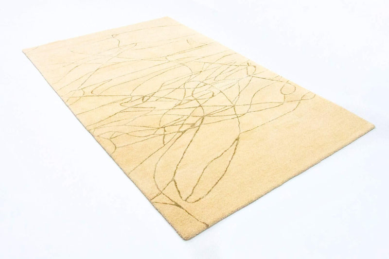 Alfombra de diseño - 239 x 152 cm - beige