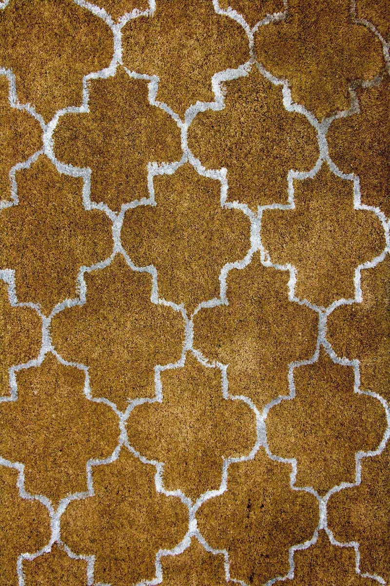 Alfombra de lana - 243 x 156 cm - beige