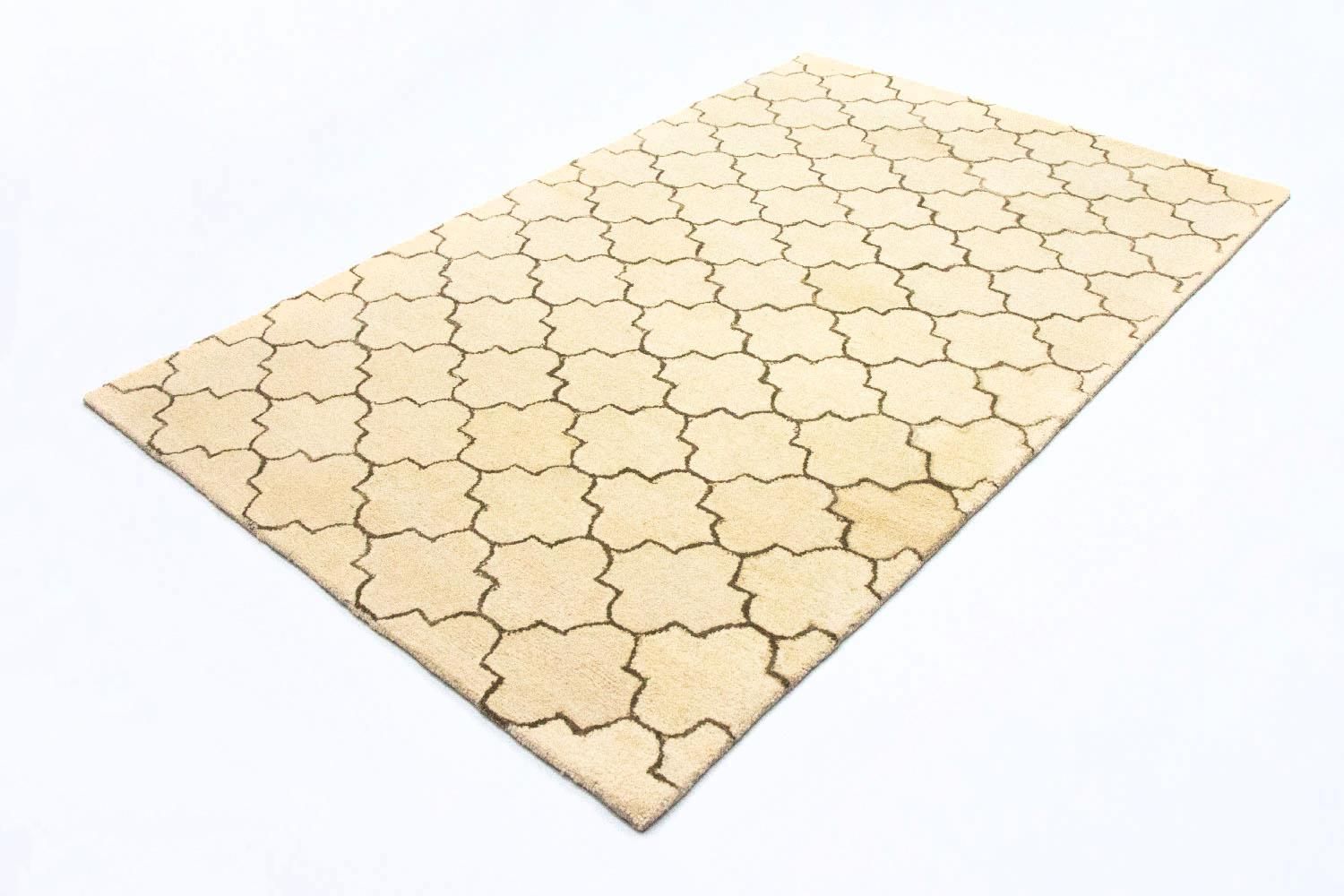 Alfombra de lana - 245 x 156 cm - beige
