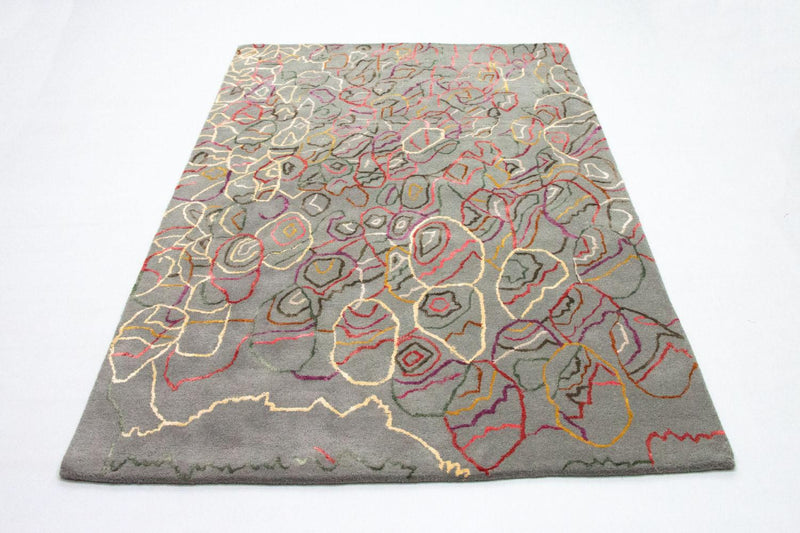 Alfombra de diseño - 241 x 153 cm - multicolor