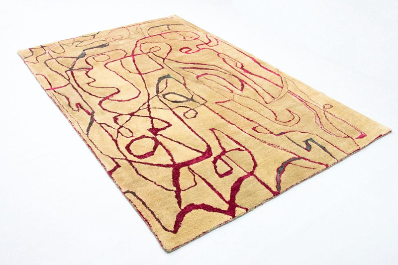 Alfombra de diseño - 241 x 152 cm - multicolor