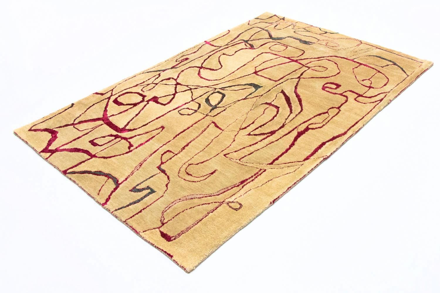 Alfombra de diseño - 241 x 152 cm - multicolor