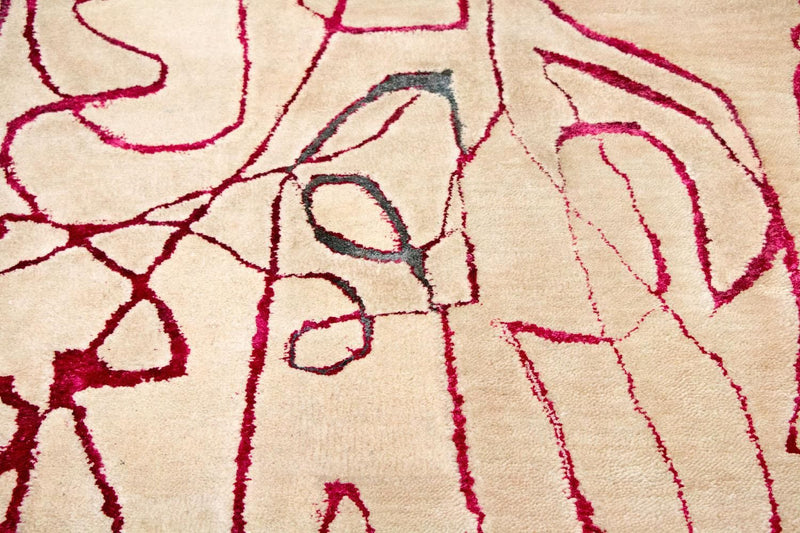 Alfombra de diseño - 241 x 152 cm - multicolor