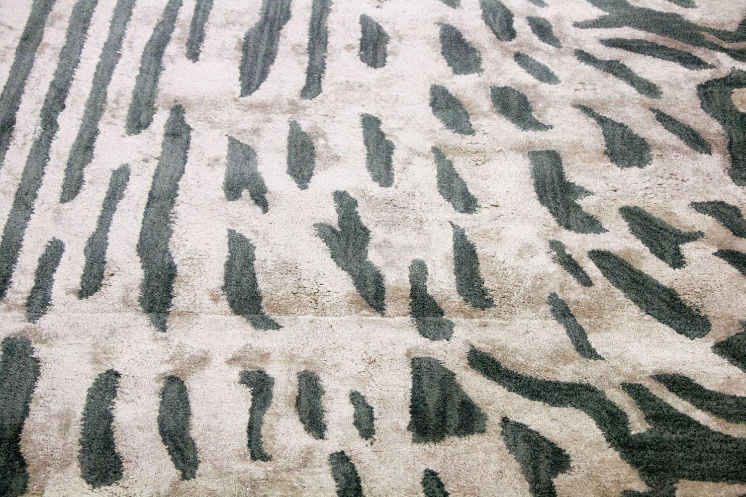Alfombra de diseño - 241 x 152 cm - multicolor
