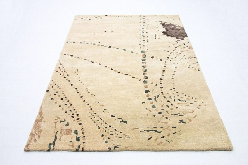 Alfombra de diseño - 244 x 153 cm - beige