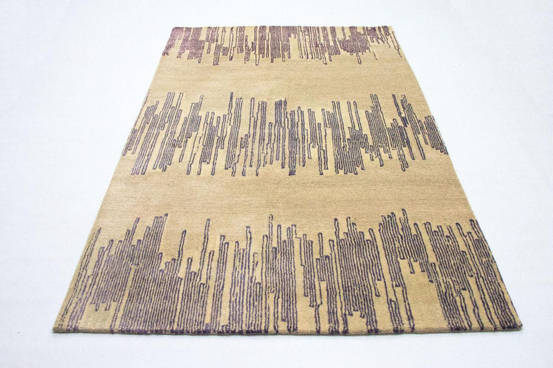 Alfombra de diseño - 241 x 153 cm - beige