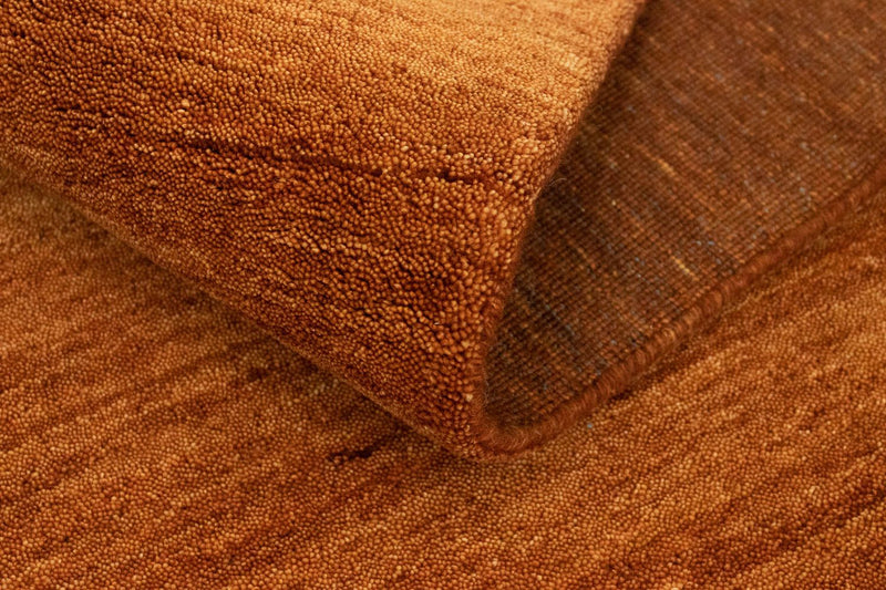 Alfombra de pasillo Alfombra Gabbeh - Softy - 400 x 80 cm - marrón