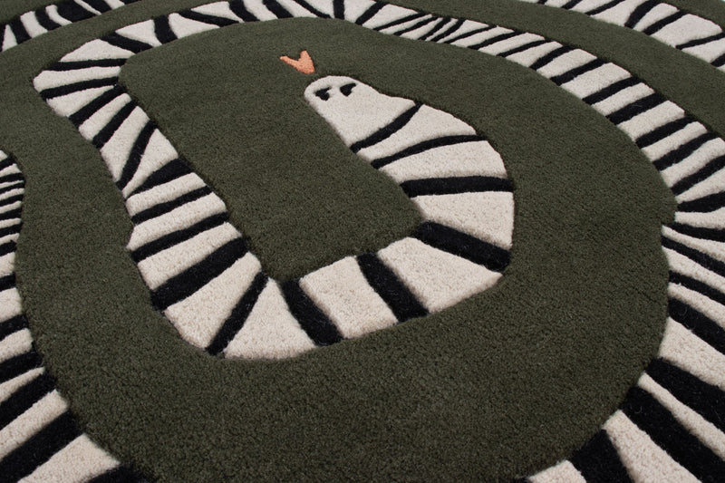 Alfombra para niños Schlange - Alfombra de lana