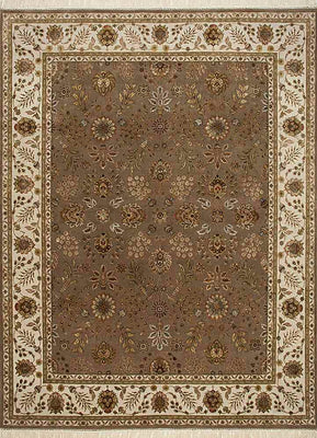 Alfombra de lana - 360 x 270 cm - beige