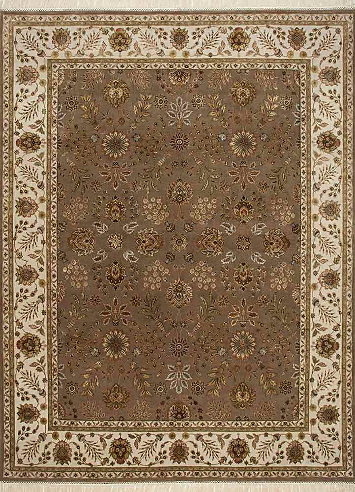 Alfombra de lana - 360 x 270 cm - beige