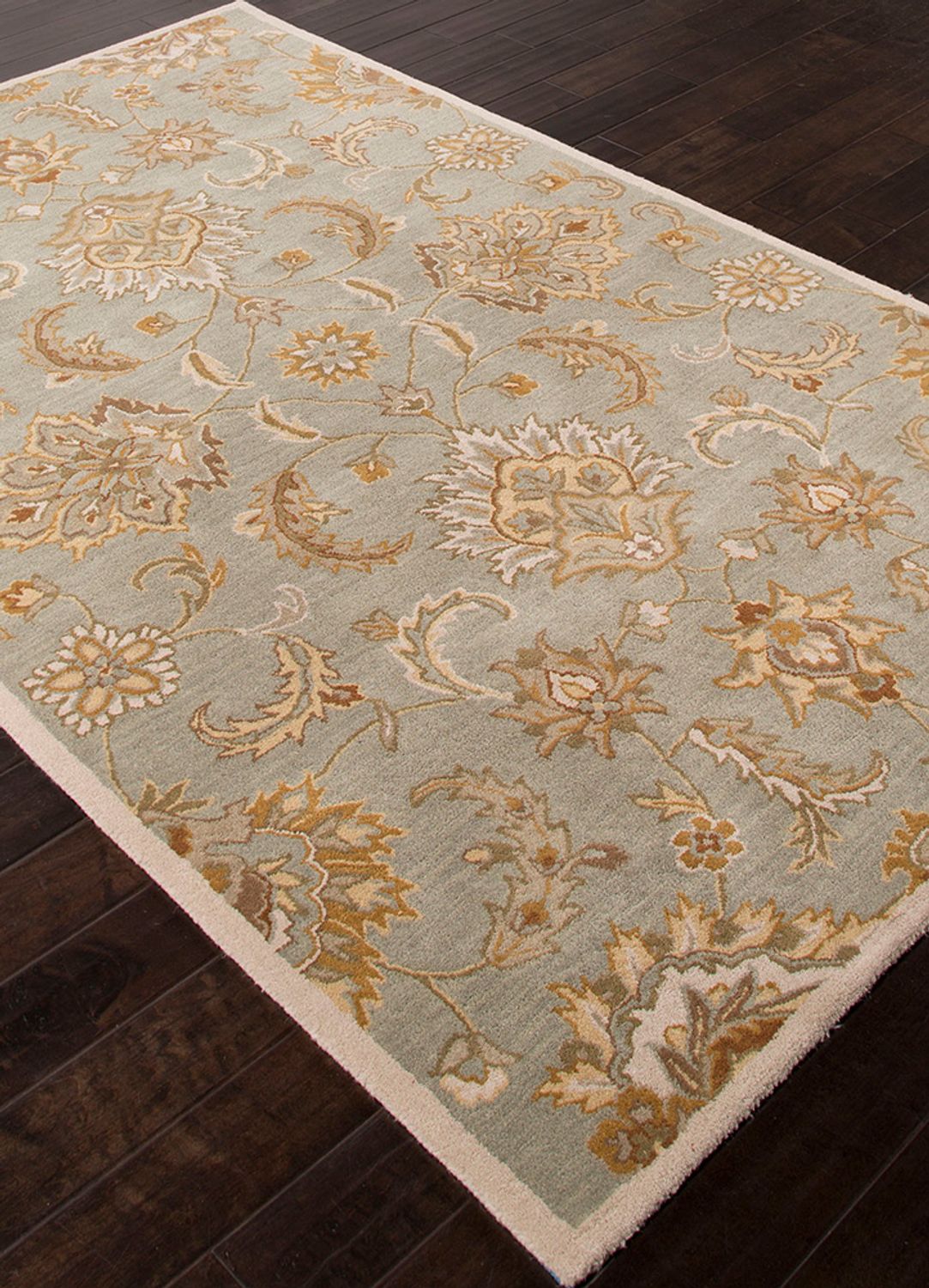 Alfombra de lana - 240 x 150 cm - gris