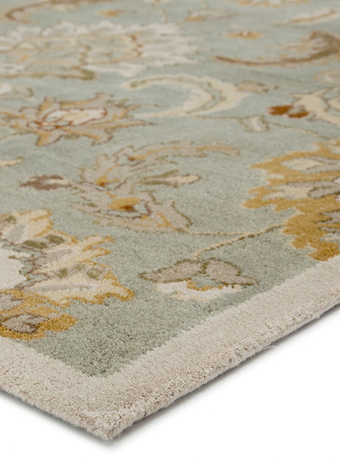 Alfombra de lana - 240 x 150 cm - gris