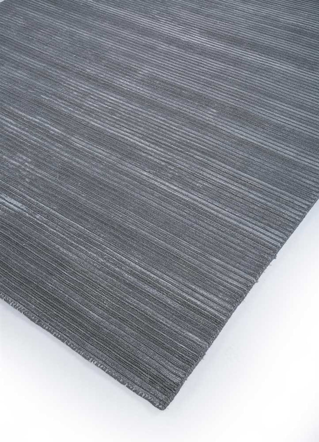 Alfombra de lana - 240 x 150 cm - gris