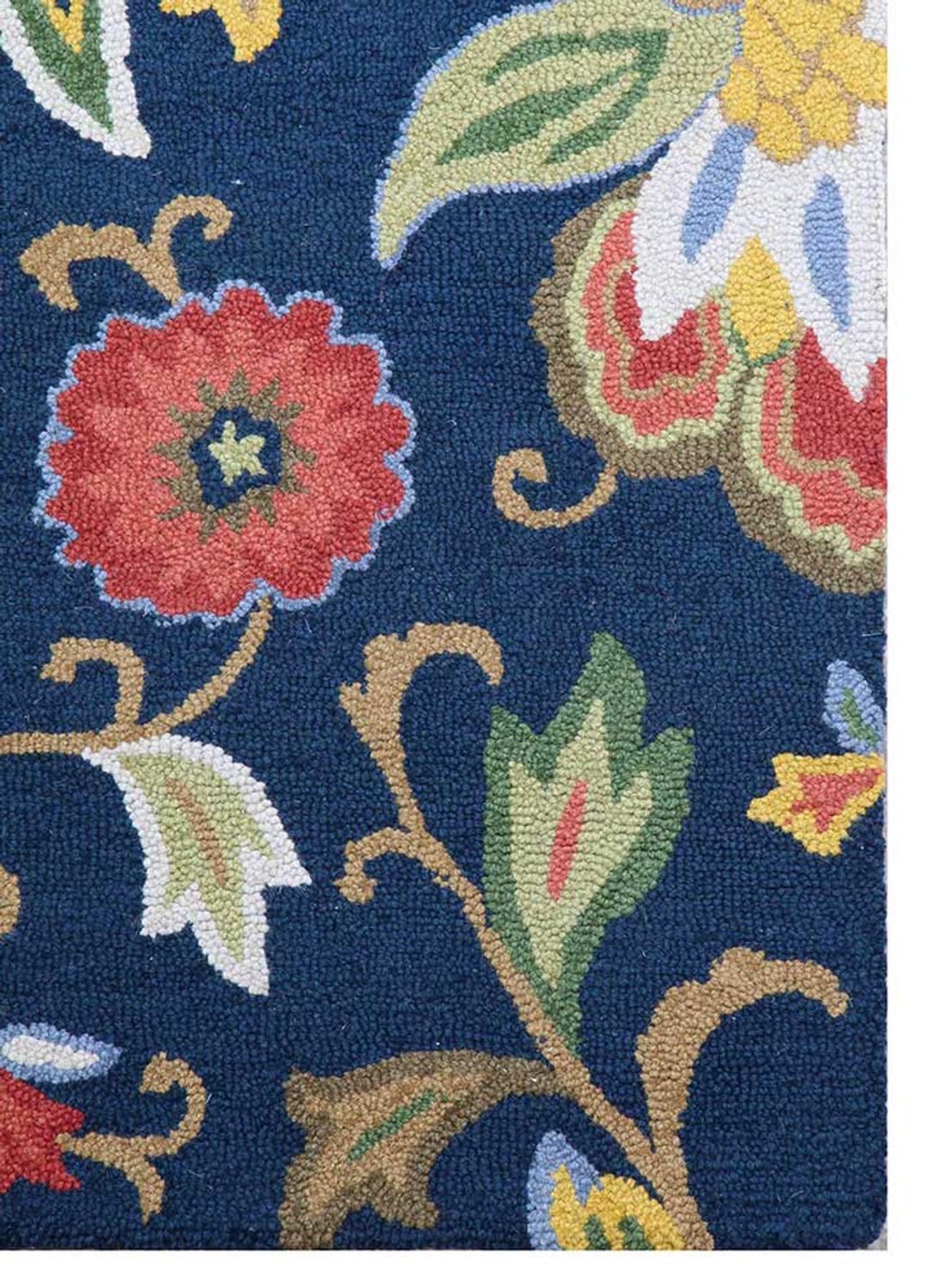 Alfombra de lana - 240 x 150 cm - multicolor