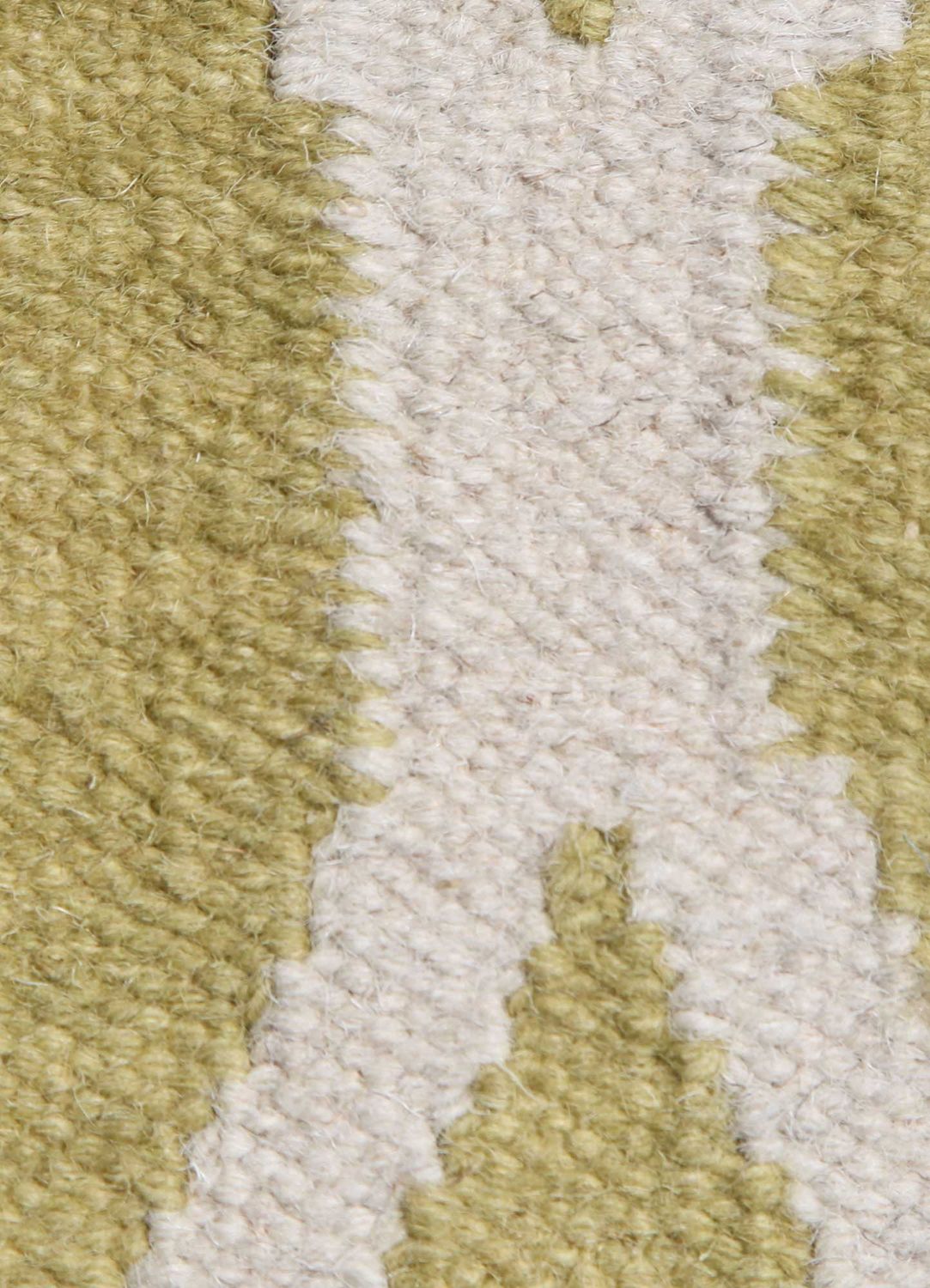 Alfombra de lana - 228 x 158 cm - verde claro