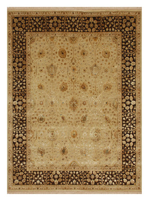 Alfombra de lana - 295 x 208 cm - crema