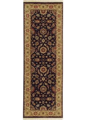 Alfombra de pasillo Alfombra de lana - 420 x 75 cm - beige