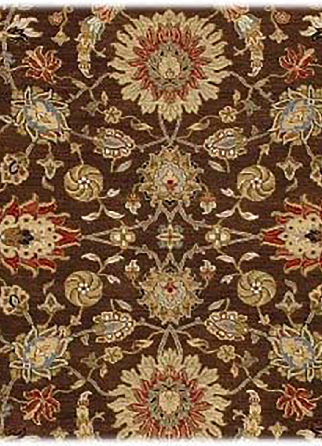 Alfombra de pasillo Alfombra de lana - 420 x 75 cm - beige