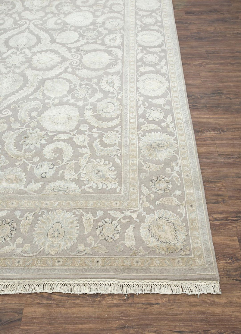 Alfombra de pasillo Alfombra de lana - 180 x 75 cm - taupe