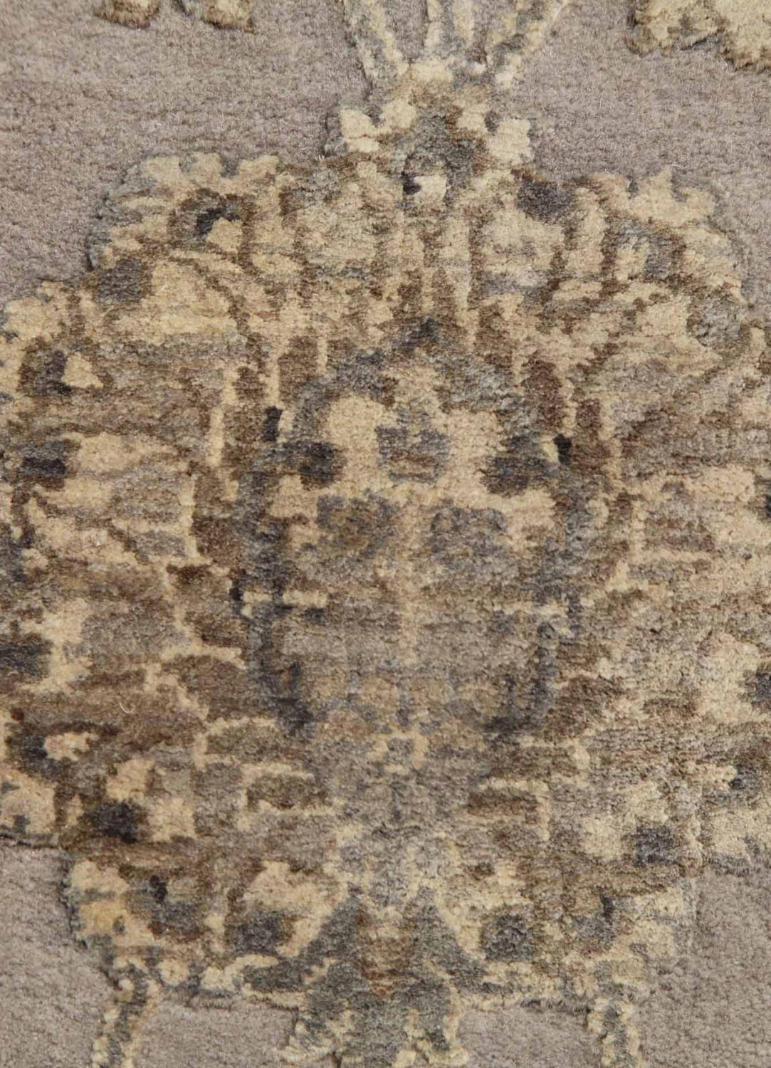 Alfombra de pasillo Alfombra de lana - 180 x 75 cm - taupe