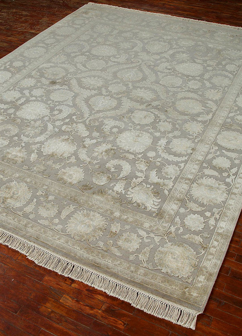 Alfombra de pasillo Alfombra de lana - 240 x 75 cm - crema
