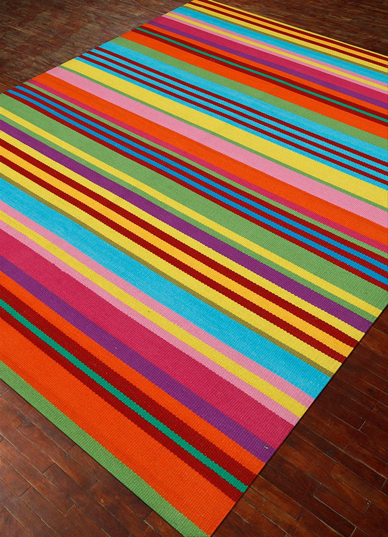 Alfombra de pasillo Alfombra Kelim - Tendencia - 300 x 90 cm - multicolor