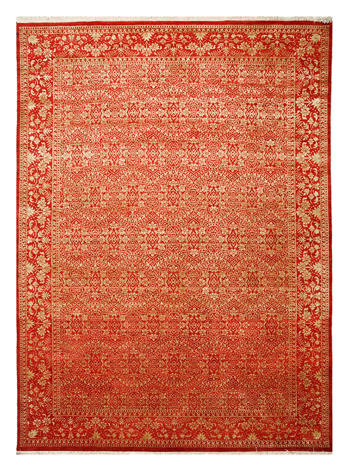 Alfombra de lana - 395 x 295 cm - naranja