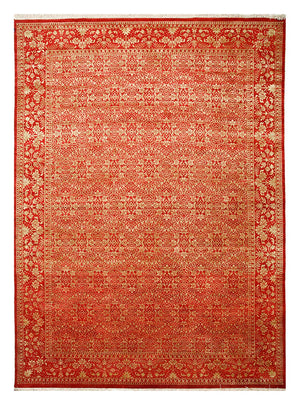 Alfombra de lana - 395 x 295 cm - naranja