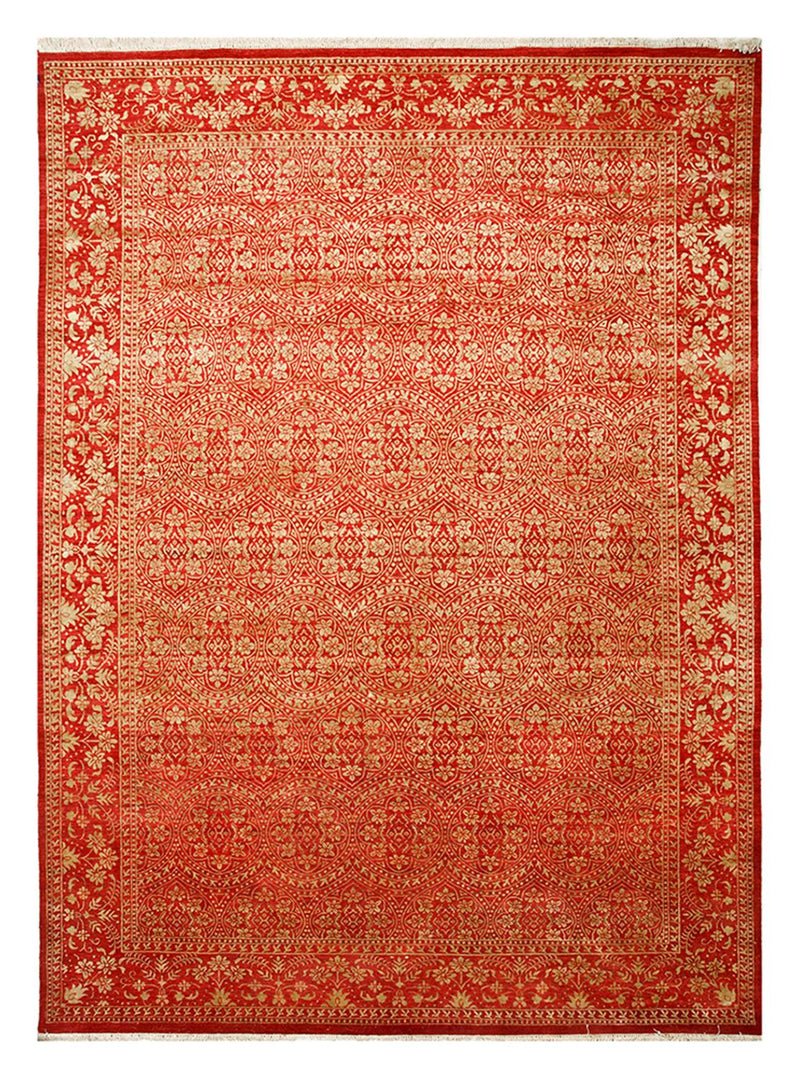 Alfombra de lana - 395 x 295 cm - naranja
