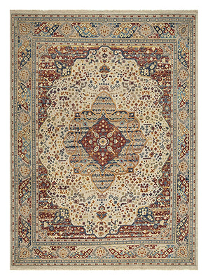 Alfombra de lana - 240 x 150 cm - beige