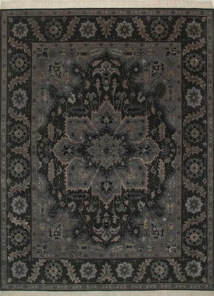 Alfombra de lana - 300 x 240 cm - antracita