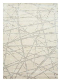 Alfombra de lana - 240 x 150 cm - crema