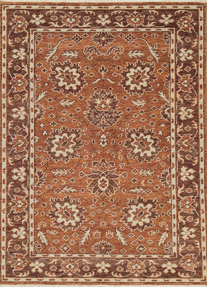 Alfombra de lana - 360 x 270 cm - naranja
