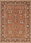 Alfombra de lana - 360 x 270 cm - naranja