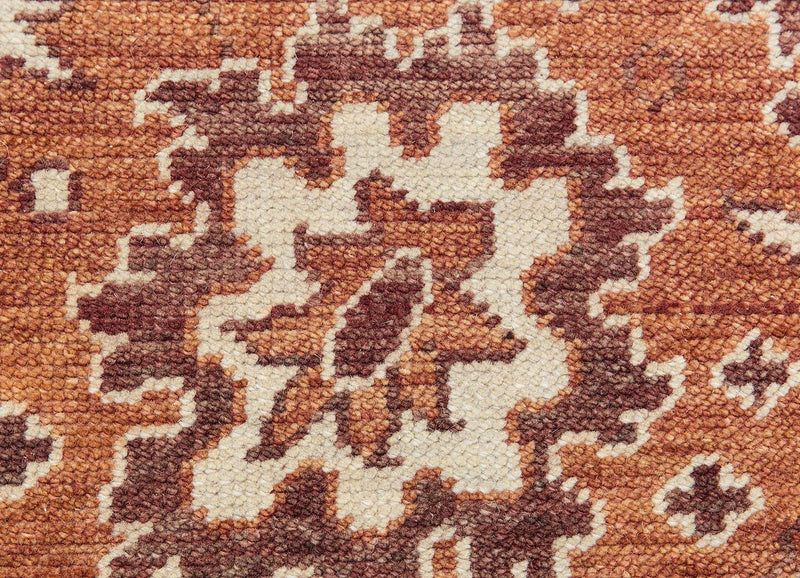 Alfombra de lana - 360 x 270 cm - naranja