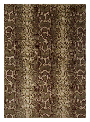 Alfombra de lana - 300 x 240 cm - marrón