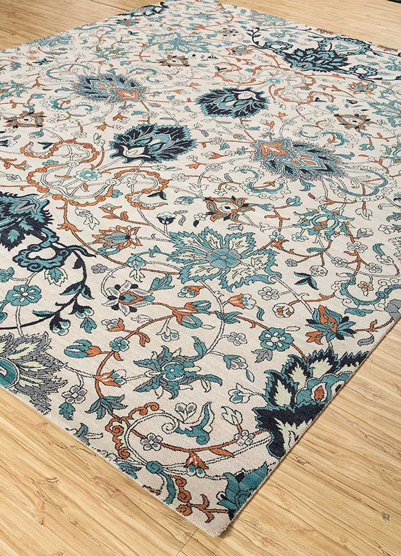 Alfombra de lana - 300 x 240 cm - crema