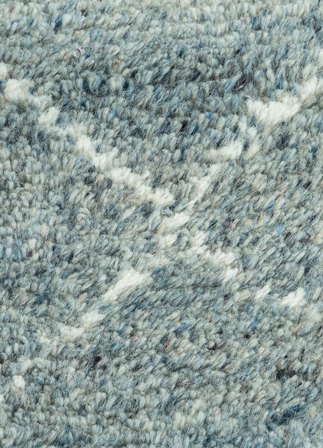 Alfombra de lana - 240 x 150 cm - azul petróleo