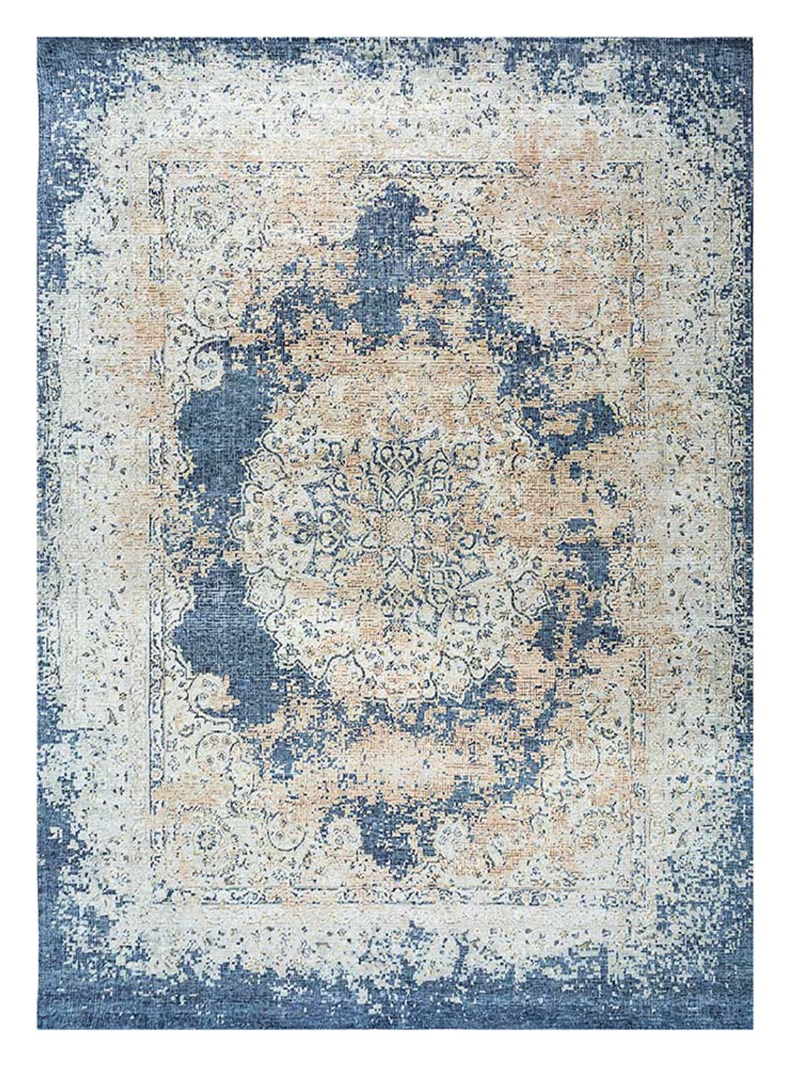 Alfombra de lana - 300 x 240 cm - azul cielo